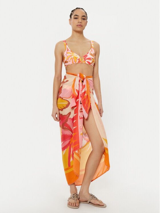 Maaji Maaji Парео Summer Dunes Isla PT2079CPR014 Оранжев Regular Fit