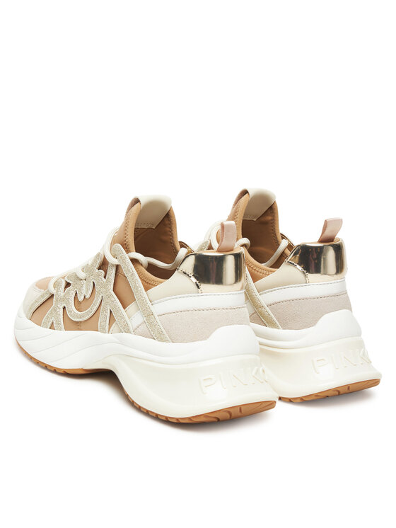 PINKO PINKO Sneakersy Ariel 01 SS0023T038 Béžová