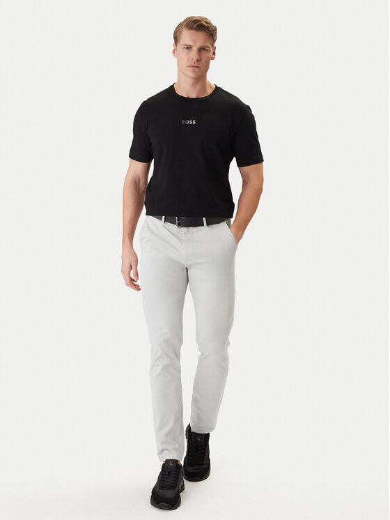 BOSS BOSS Tricou TS_Join GRX 50557354 Negru Regular Fit