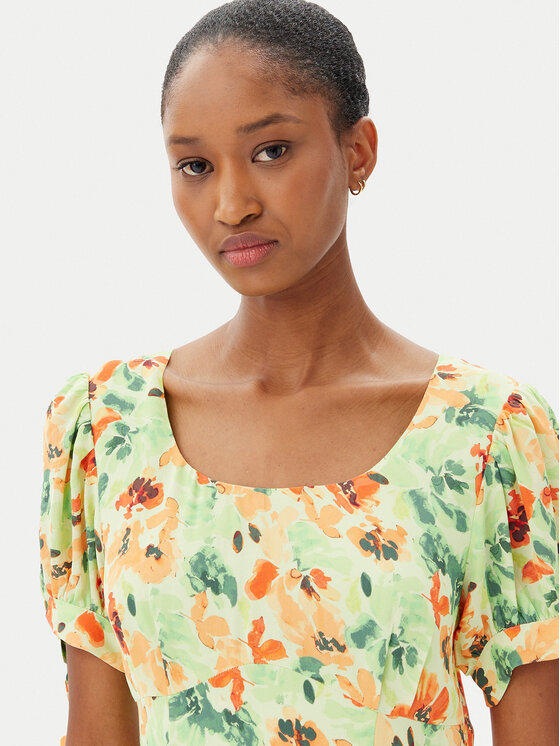 French Connection French Connection Rochie de zi 71YCU Verde Regular Fit