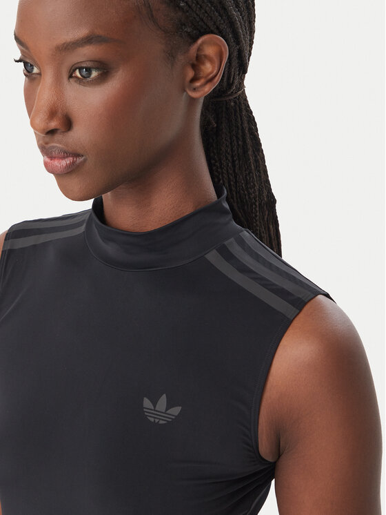 adidas adidas Боді Adidas x Jennie Sheer LD8920 Чорний Slim Fit
