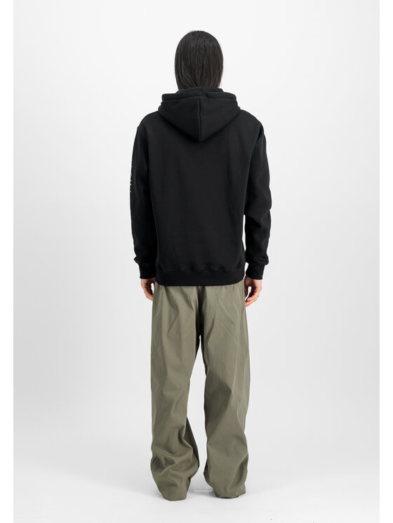 Alpha Industries Alpha Industries Bluza Camo Sleeve Hoodie Czarny Regular Fit
