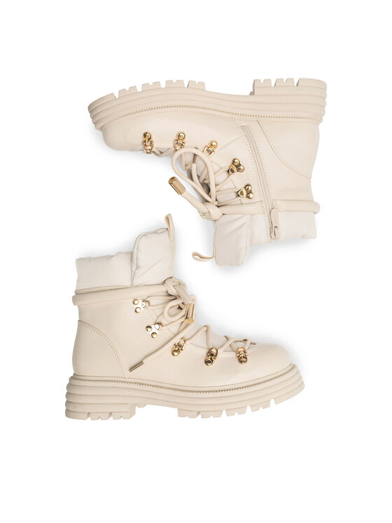 DeeZee DeeZee Μποτίνια LEDA WS6126-09 Μπεζ