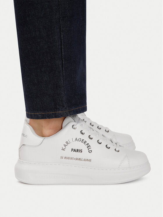 KARL LAGERFELD KARL LAGERFELD Сникърси KL62539K Бял
