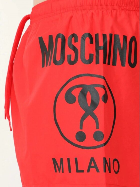 MOSCHINO Underwear & Swim MOSCHINO Underwear & Swim Szorty kąpielowe V6 103 5989 Czerwony Regular Fit