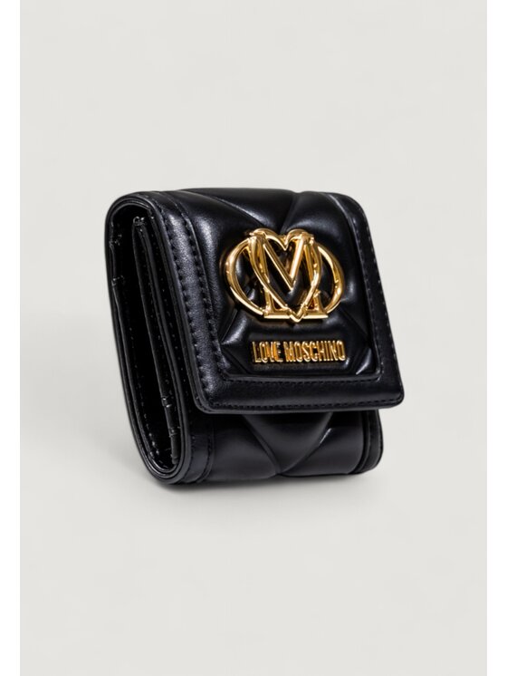 LOVE MOSCHINO LOVE MOSCHINO Portafoglio piccolo da donna SOFT Nero