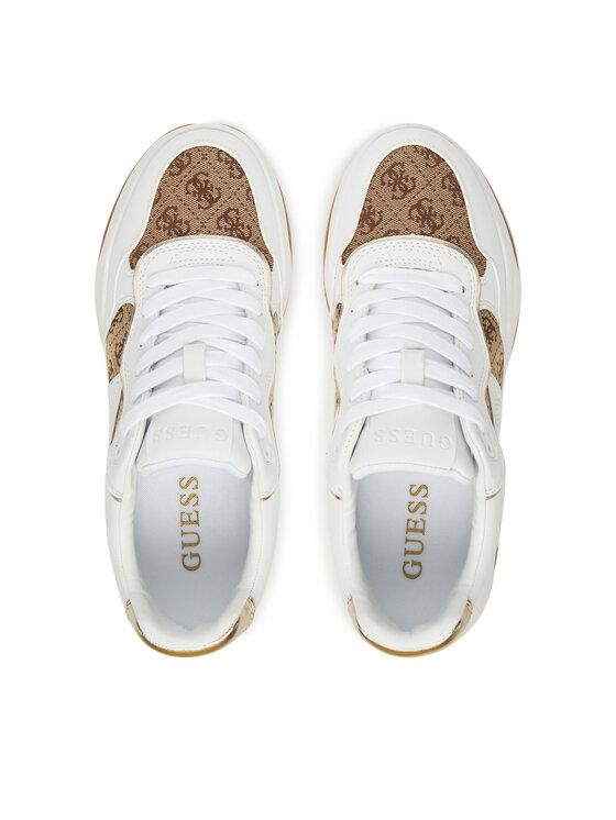 Guess Guess Sneakersy FLTHP4 FAL12 Biela
