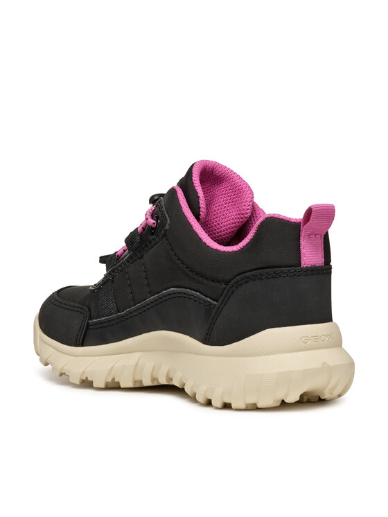 Geox Geox Сникърси J Simbyos Girl B Abx J46LGA 0FU50 C0922 D Черен