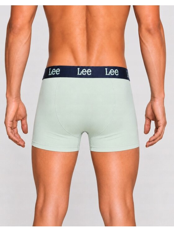 Lee Lee Bokserki Mcavoy 3 Pack Organic Cotton Elastane Trunks Kolorowy