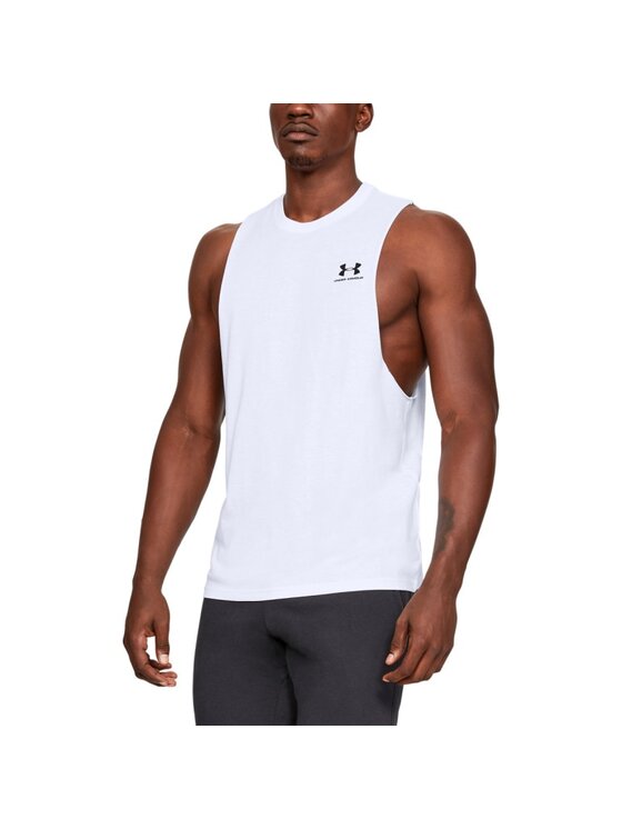 Under Armour Under Armour Tank top 1329286 Biały Regular Fit