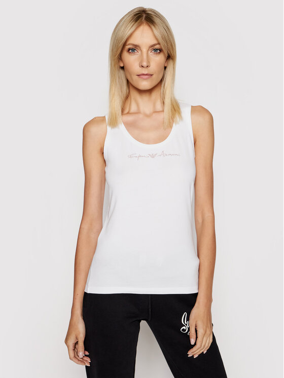 Emporio Armani Underwear Top 163319 1P223 00010 Weiß Regular Fit 