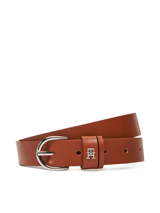 Tommy Hilfiger Tommy Hilfiger Dámský pásek Essential Effortless 2.5 Sv AW0AW17279 Hnědá