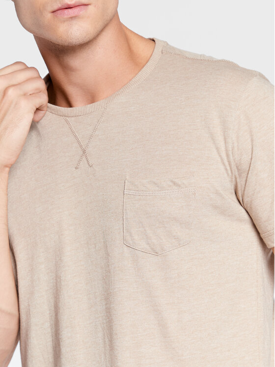 T-shirt MTS-149ARKHAMQ Beige Regular Fit