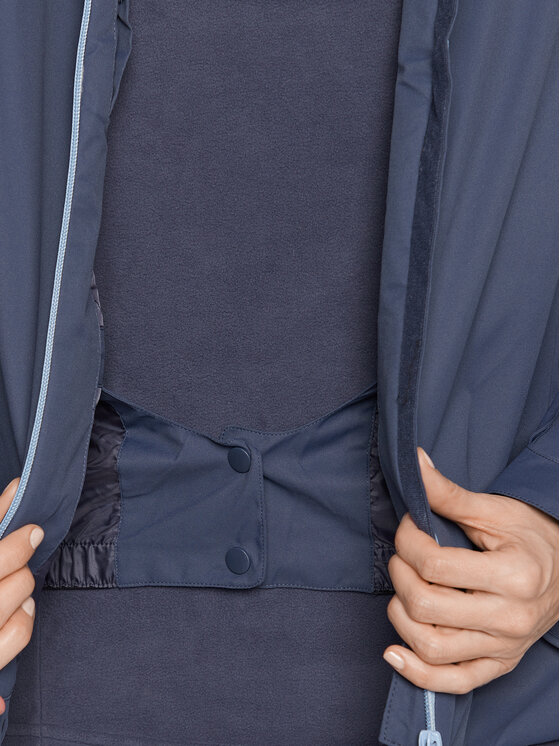 4F 4F Μπουφάν για σκι H4Z22-KUDN001 Σκούρο μπλε Regular Fit