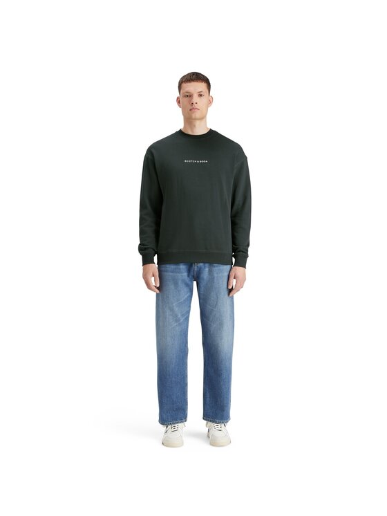 Scotch & Soda Scotch & Soda Sweter 27152 Zielony Casual Fit