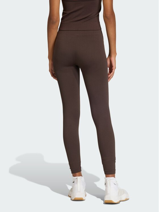 adidas adidas Legginsy 151341 Brązowy Fitted Fit