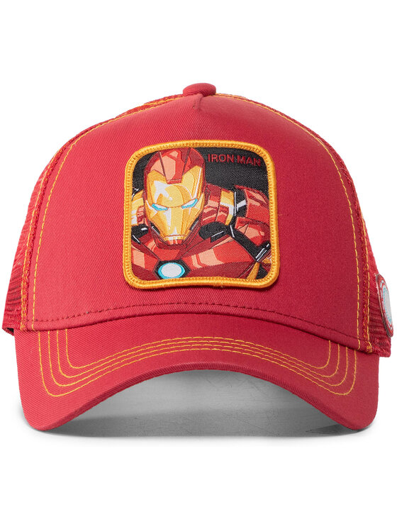 Capslab Casquette Marvel Iron Man CL/MAR/1/IRO1 Rouge Modivo.fr