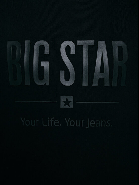 BIG STAR BIG STAR Bluza I Czarny Basic Fit