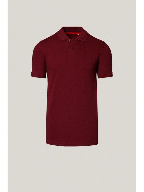 Próchnik Próchnik Polo PM5 PO073125000019 Bordowy Regular Fit