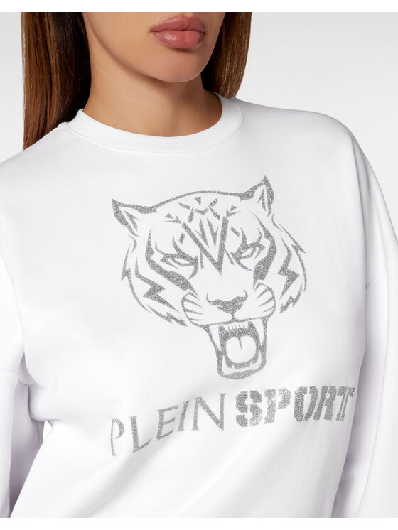 Plein Sport Plein Sport Longsleeve 13003 Bianco Regular Fit