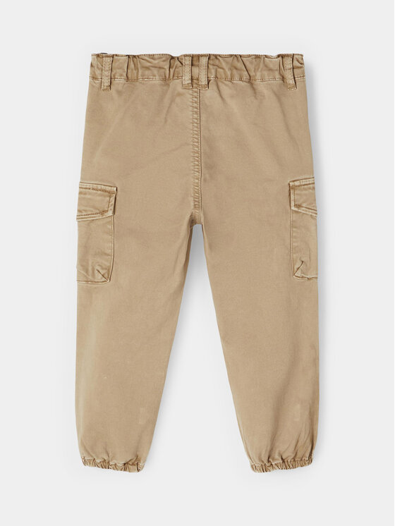 NAME IT NAME IT Jogger 13212620 Μπεζ Baggy Fit