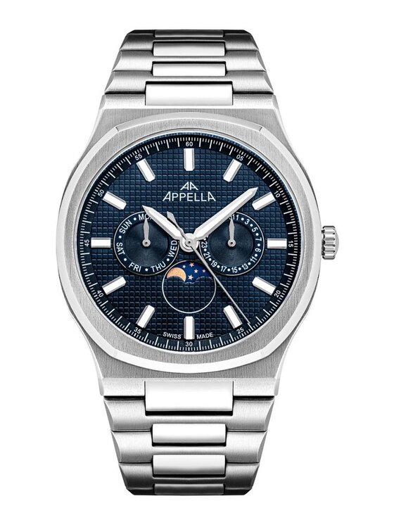 Appella Appella Zegarek L12006.5115QF Srebrny