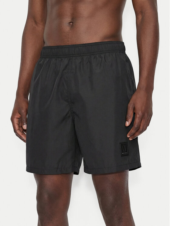 Armani Exchange Armani Exchange Plavecké šortky XM000812 AF13556 UC001 Čierna Regular Fit