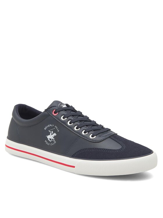 Beverly Hills Polo Club Beverly Hills Polo Club Sneakers aus Stoff M-24MVS5006 Dunkelblau