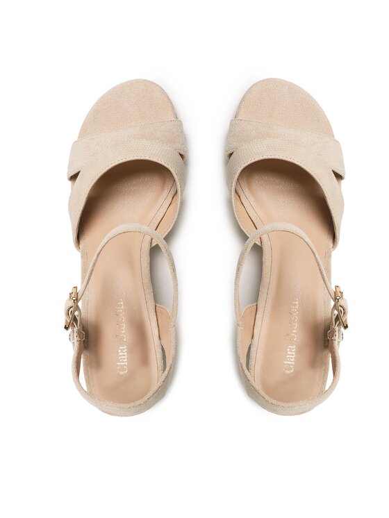 Clara Barson Clara Barson Σανδάλια WS5695-01 Μπεζ