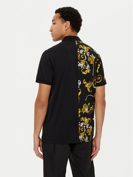 Versace Jeans Couture Versace Jeans Couture Polokošile 78GAG625 Černá Regular Fit
