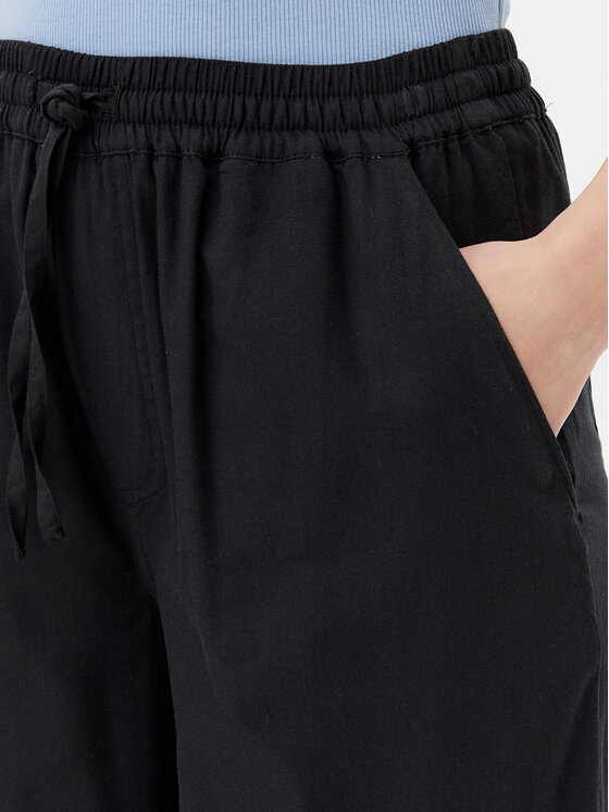 Volcom Volcom Παντελόνι υφασμάτινο Dropping B1212503 Μαύρο Relaxed Fit