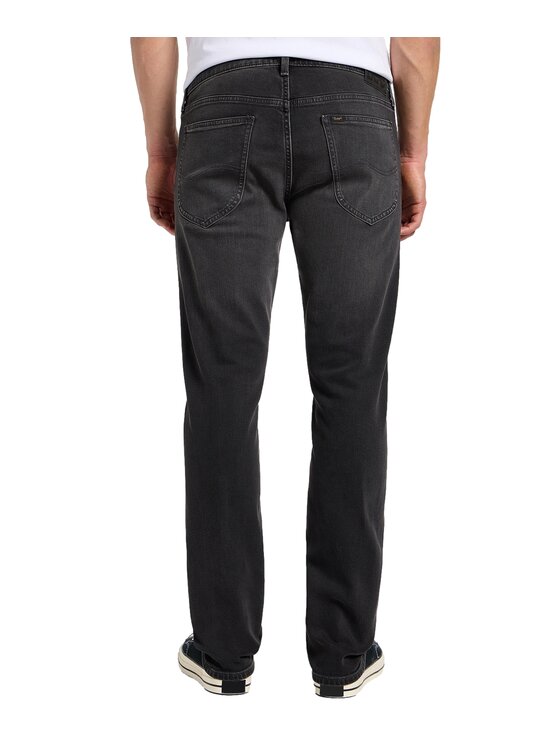 Lee Lee Jeansy 112355812 Szary Regular Fit