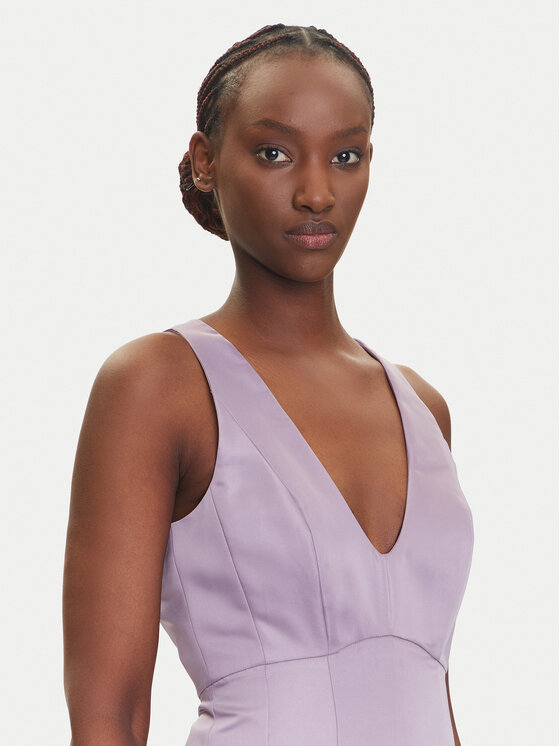 PINKO PINKO Φόρεμα κοκτέιλ Smergo 104912 A2DL Μωβ Regular Fit