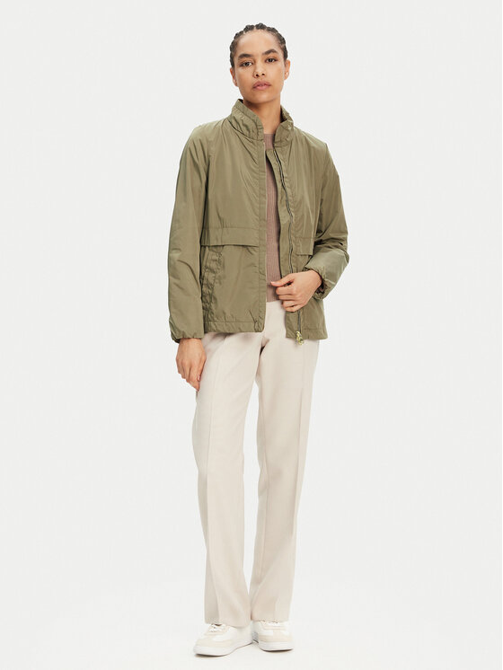 Geox Geox Bunda pro přechodné období Genziana W5520A T3259 F3272 Khaki Regular Fit