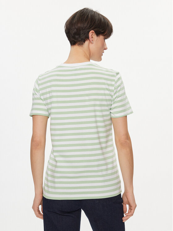 Pieces Pieces T-Shirt Ria 17146339 Grün Regular Fit