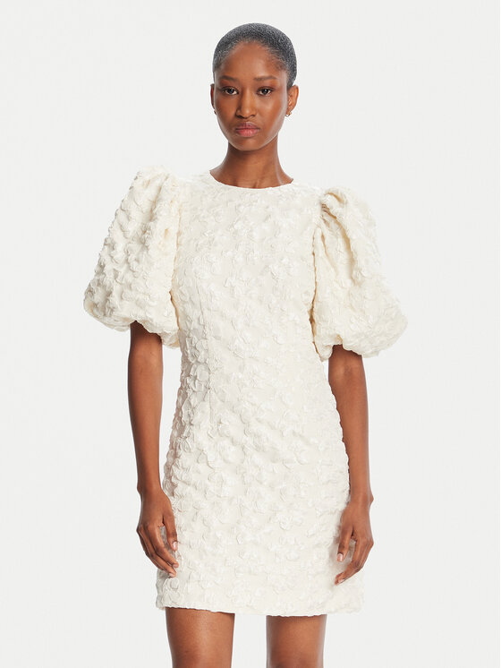 ROTATE ROTATE Rochie cocktail 114551857 Écru Slim Fit