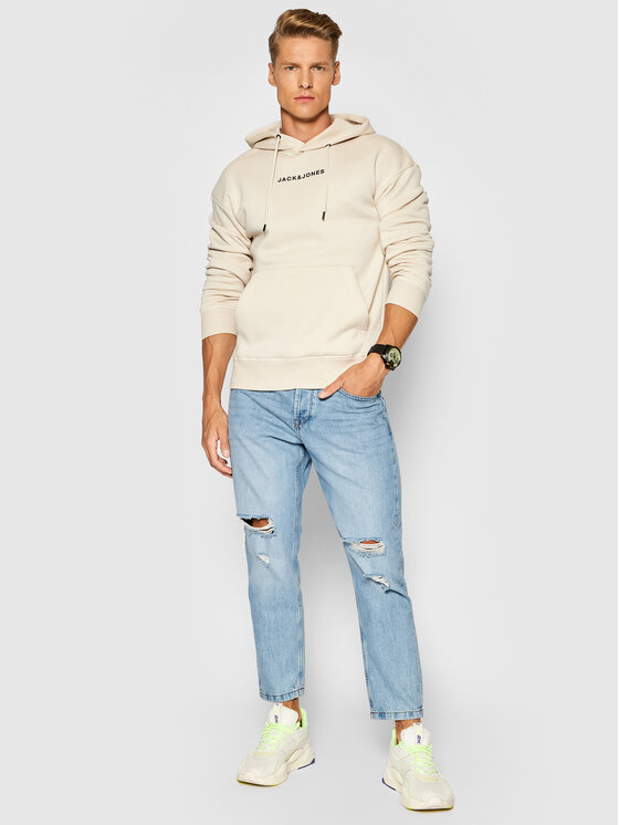 Felpa Marco 12192830 Beige Relaxed Fit