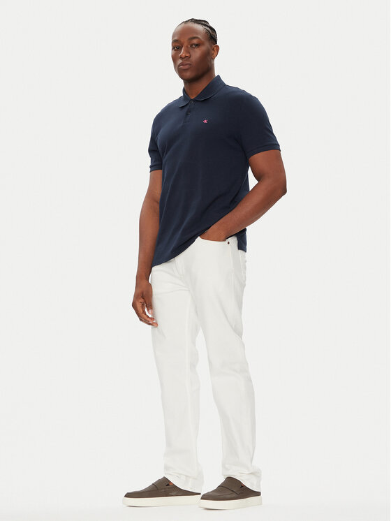 Calvin Klein Jeans Calvin Klein Jeans Polo marškinėliai LV040EM269 Tamsiai mėlyna Regular Fit