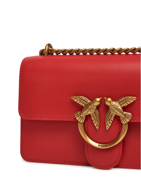 PINKO PINKO Borsetta Love One Mini Dc PE 25 PCPL 00074 A0F1 Rosso