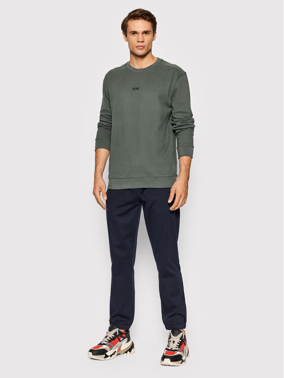 Felpa Weevo 2 50459462 Verde Regular Fit