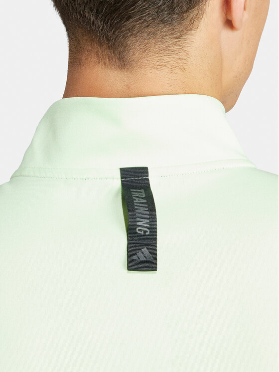 adidas adidas Bluza techniczna Workout IS3803 Zielony Slim Fit