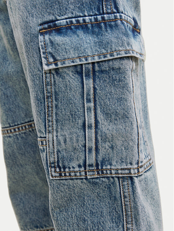 Jack&Jones Junior Jack&Jones Junior Farmer Chris 12262328 Kék Relaxed Fit