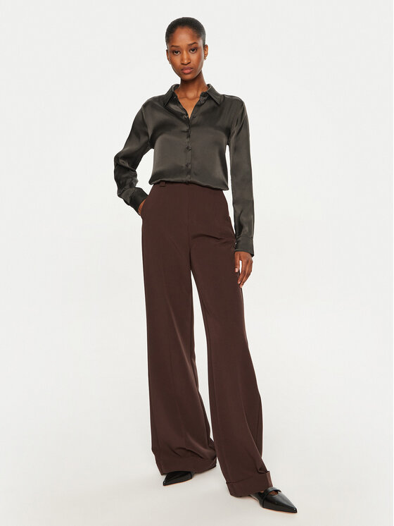 Marella Marella Srajca Sifone 2423116035 Rjava Regular Fit