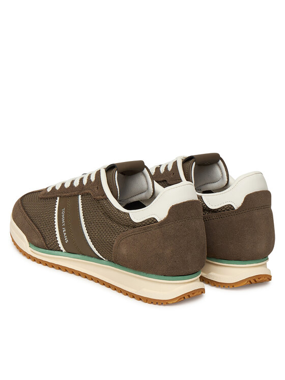 Tommy Jeans Tommy Jeans Sneakersy Tjw Low Profile Runner EN0EN02862 Hnedá