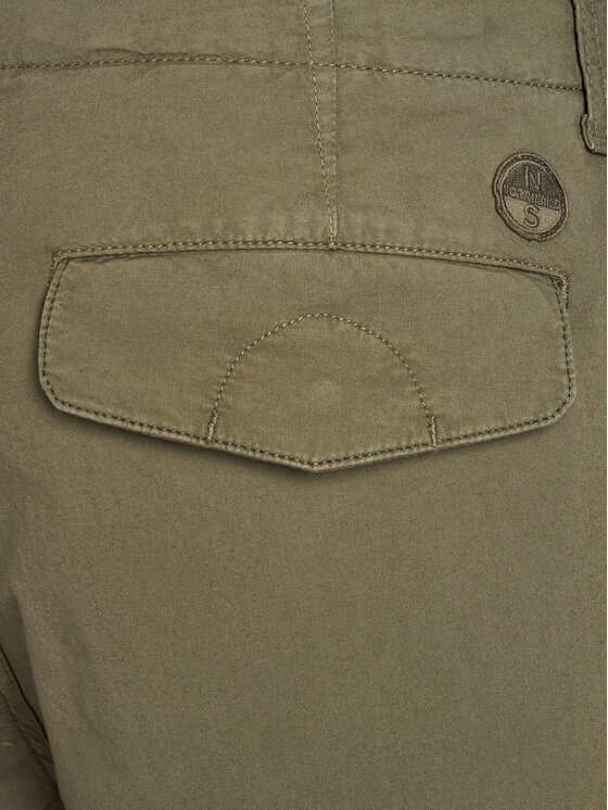 North Sails North Sails Σορτς υφασμάτινο America 673098 Πράσινο Regular Fit