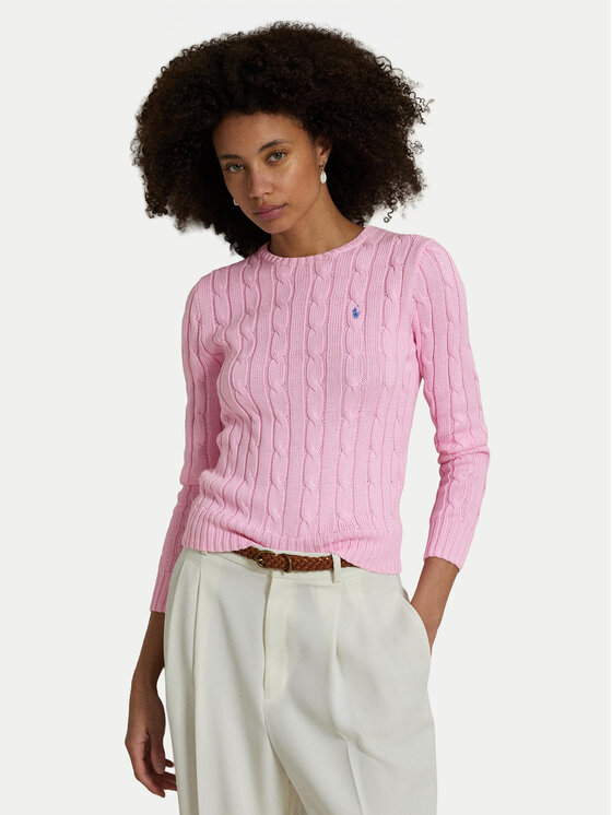 Polo Ralph Lauren Polo Ralph Lauren Пуловер 211971869010 Светлорозов Slim Fit