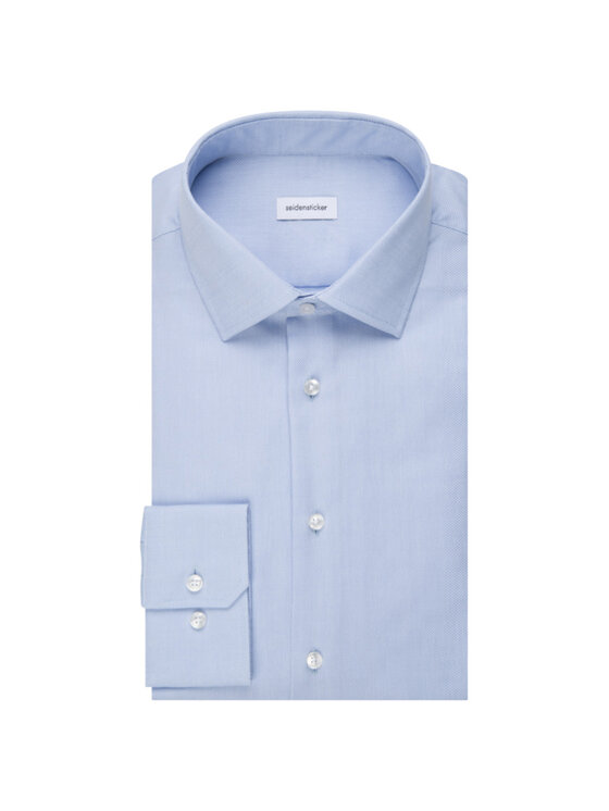 Seidensticker Seidensticker Hemd 01.193650 Blau Regular Fit