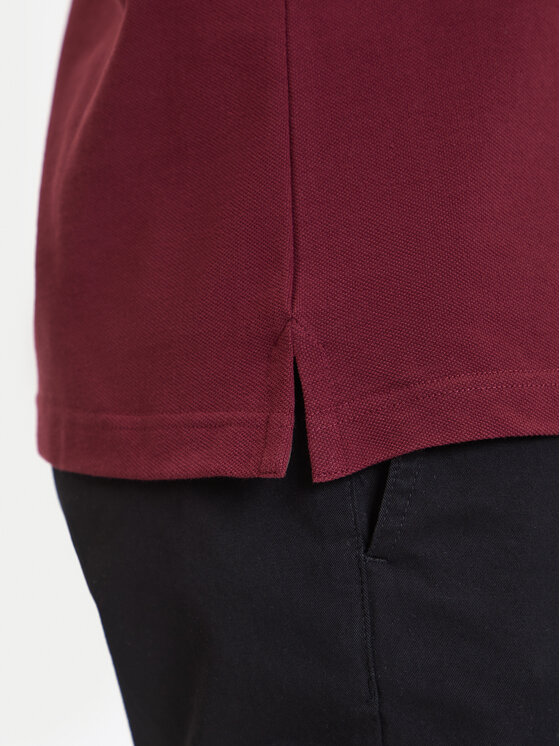 Barbour Barbour Poloshirt Tartan MML0012RE53 Dunkelrot Tailored Fit