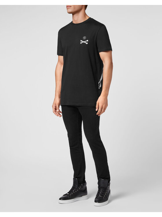 PHILIPP PLEIN PHILIPP PLEIN T-Shirt 5031 Czarny Regular Fit