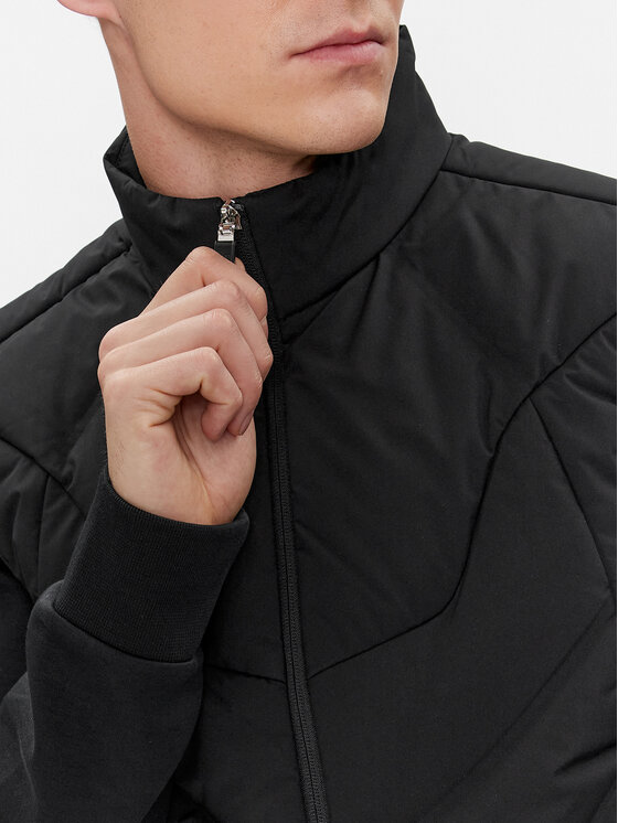 BOSS Boss Kamizelka V_Titanium 50504776 Czarny Regular Fit